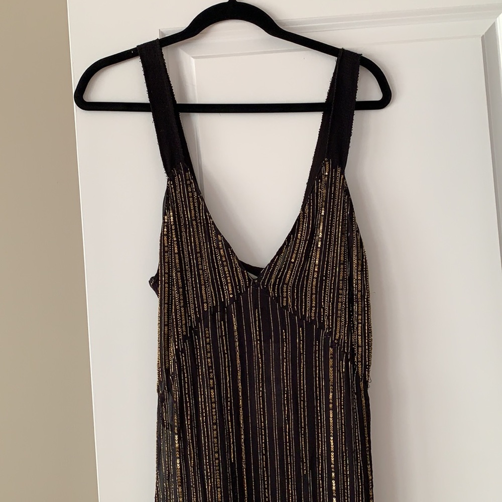Zara sequin and bead dress